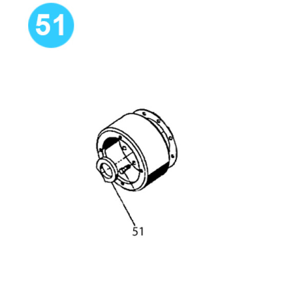 Tulsa Style Model 24 Grease Retainer image