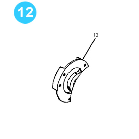 Tulsa Style Model 34 Drum Clutch image