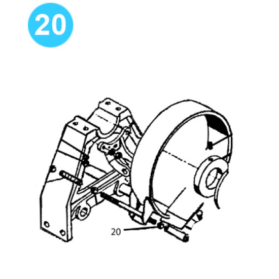 Tulsa Style Model 34 Nut Tulsa Style Model 34 image
