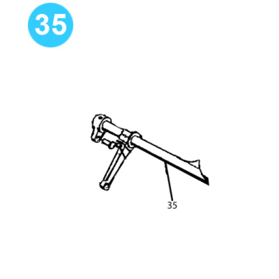 Tulsa Style Model 34 Shaft Tulsa Style Model 34 image