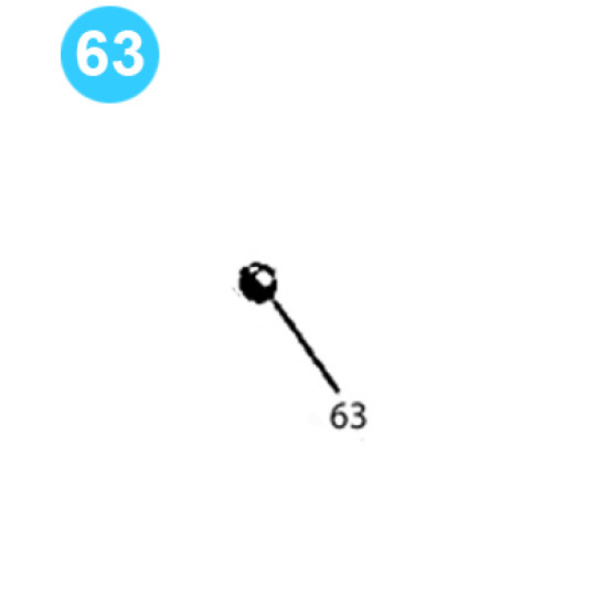 Tulsa Style Model 34 Nut image