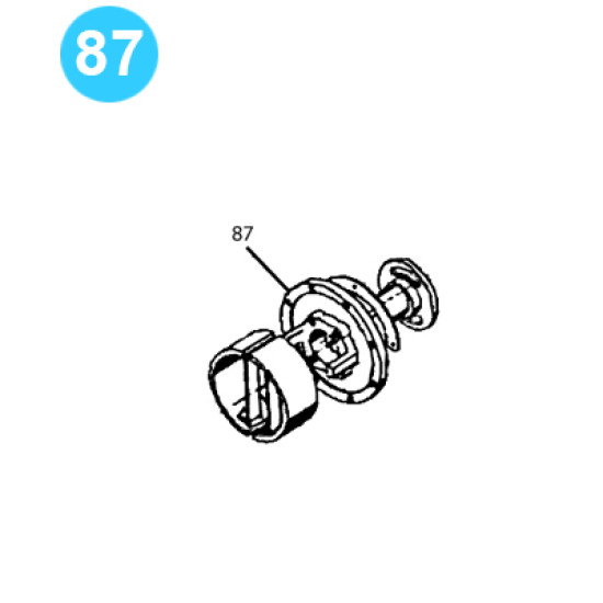 Tulsa Style Model 34 Cam Plate Tulsa Style Model 34 image