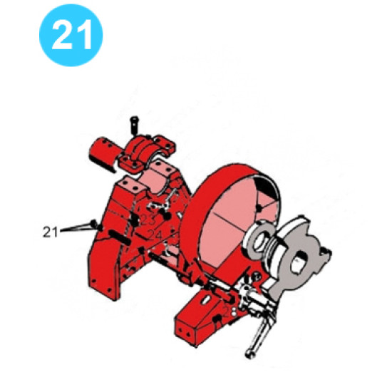 Tulsa Style Model 64 Nut image