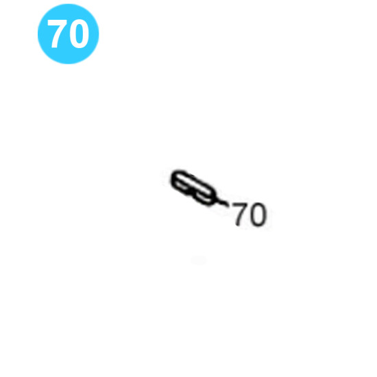 Tulsa Style Model 64 Key image