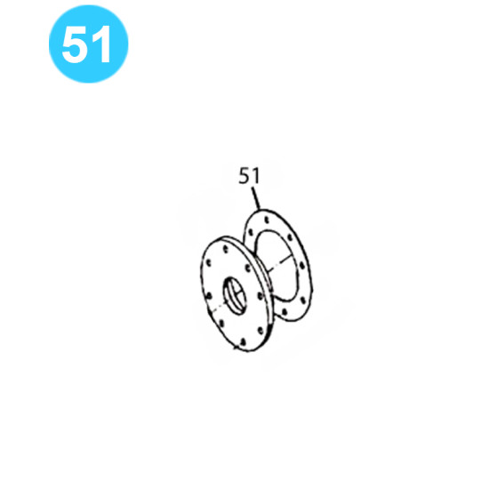 Tulsa Style Model 80 Gasket Tulsa Style Model 80 image