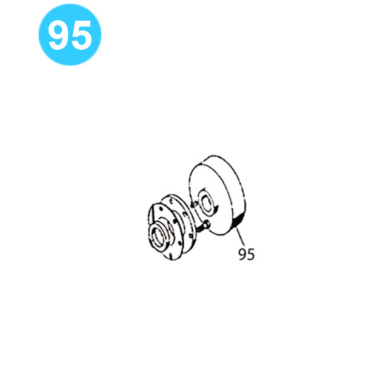 Tulsa Style Model 80 Brake Drum Tulsa Style Model 80 image
