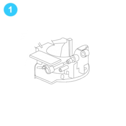 item#1 Cavins Style Spider Model F Spider Body item#1 Cavins Style Spider Model F Spider Body