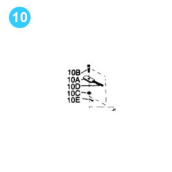 item#10 BJ Style Slip Type Elevator/Spider 500Ton, 13-3/8" Door Pin Retainer Assembly item#10 BJ Style Slip Type Elevator/Spider 500Ton, 13-3/8" Door Pin Retainer Assembly