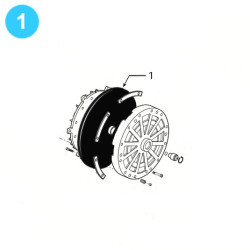 Airtube 11" High Torque Pancake,  4-281-020-002-0 Airtube 11" High Torque Pancake,  4-281-020-002-0