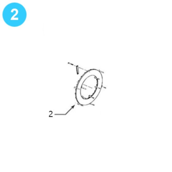 Pressure Plate - 6in LI Clutch Wichita Style LIC Series image