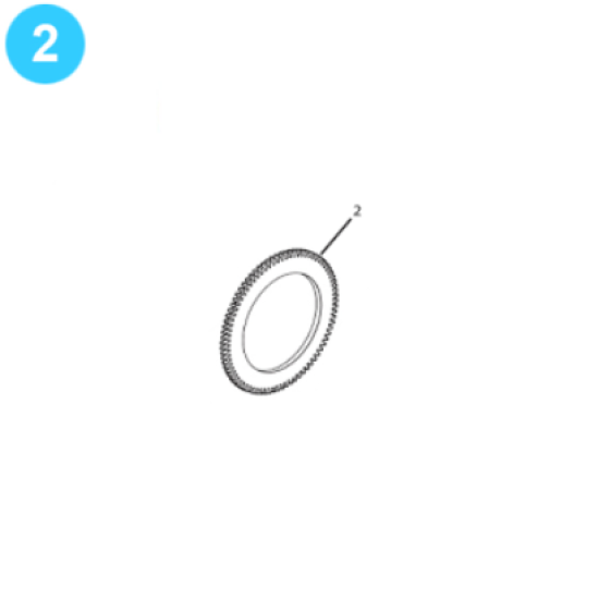 Friction Disc Hi-Co - 36in - 1.375in Thick, 4-296-897-006-3 image