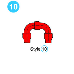 1" Style 10 Extra-High Pressure Swivel Joint (15,000 psi) - Long Radius
