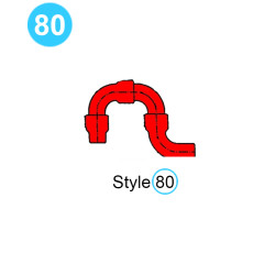 1" Style 80 Extra-High Pressure Swivel Joint (15,000 psi) - Long Radius 1" Style 80 Extra-High Pressure Swivel Joint (15,000 psi) - Long Radius