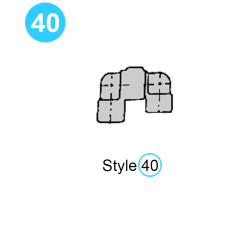 Style 40 High Pressure Swivel Joint (6,000psi) - Short Radius 