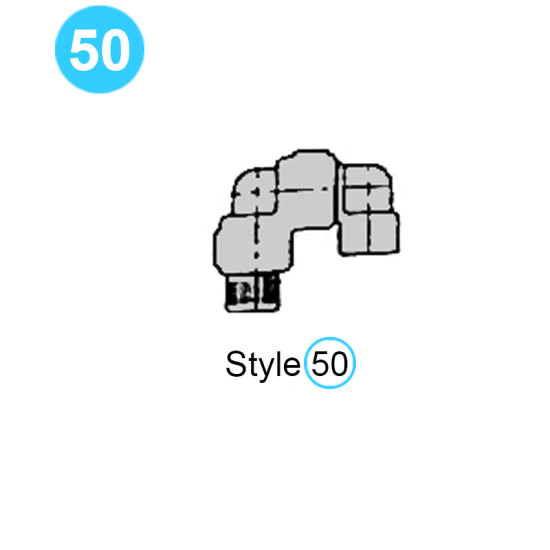 Style 50 High Pressure Swivel Joint (6,000psi) - Short Radius image