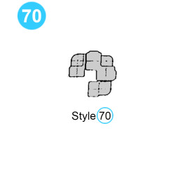 Style 70 High Pressure Swivel Joint (6,000psi) - Short Radius 