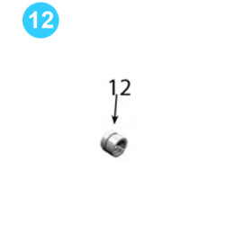 Backup Latch Assembly 940-9 Rubber Shaft Wiper