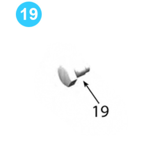 Backup Latch Assembly Latch Cylinder Front Plate image