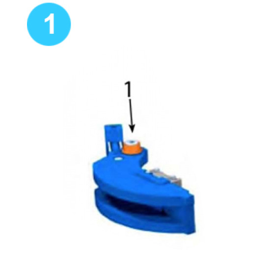 Backup Body (inside) Backup Door Assembly Farr Style Tong KT14000 (80K) image