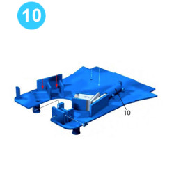 Backup Body (inside) LH Clamp Cylinder (no spacer)