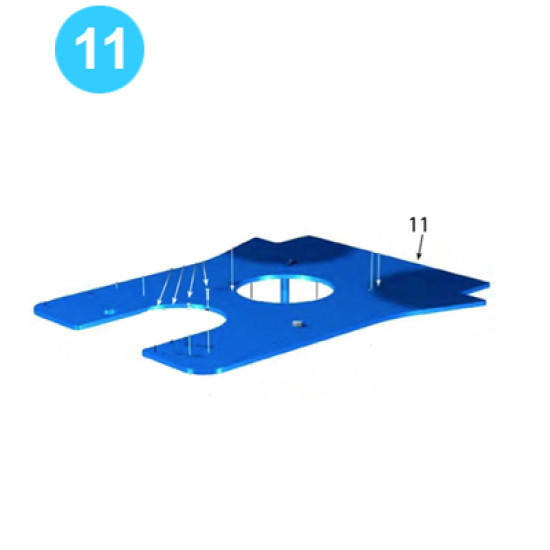 Backup Body Backup Body Top Plate Farr Style Tong KT14000 (80K) image