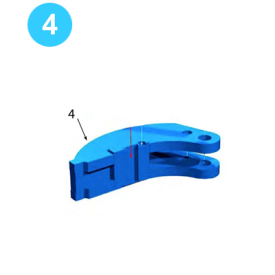 Backup Door Assembly Backup Door Weldment image