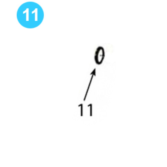 Backup Door Cylinder Assembly Shaft Wiper 940-9 Farr Style Tong KT14000 (80K) image