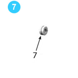 Backup Door Cylinder Assembly Cylinder Piston