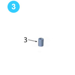 Door Pivot/Latch Roller Door Stop Spacer