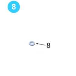 Door Pivot/Latch Roller Roller Spacer