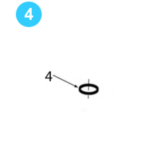 Door Support Roller Parker J-2375 Wiper image