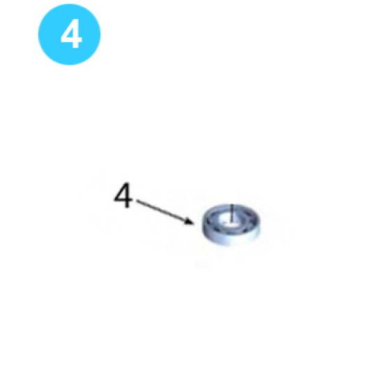 Pinion Assembly Cylindrical Roller Bearing 1374-93 Farr Style Tong KT14000 (80K) image