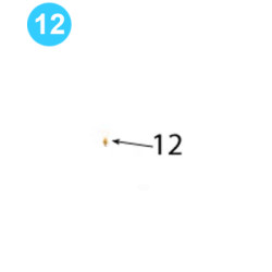 Rotary Gear Assembly 1/8" NPT Grease Fitting 02-0005