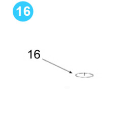 Clutch Assembly Retaining Washer KT16000 (35K)