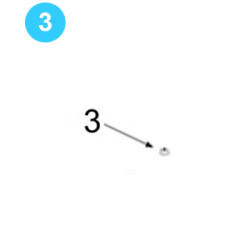 Clutch Assembly 3/8" Helical Spring Carbon Steel Lockwasher 09-5106