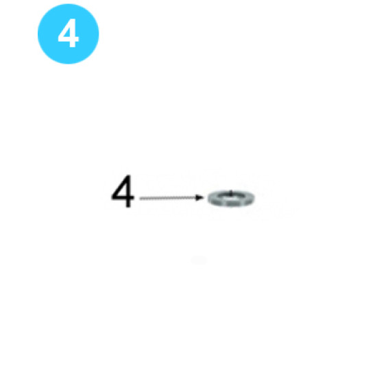 Door Pivot Roller Assembly Roller Bearing Spacer 1037-c-140 image