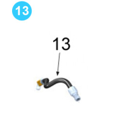 Hydraulic Assembly Motor Drain Hose Assembly 101-0072