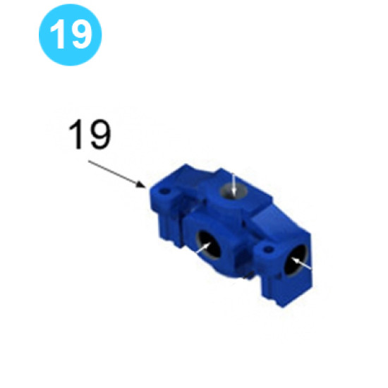 Hydraulic Assembly Hydraulic Inlet, DVA35-A880 Farr Style Tong KT16000 (35k) image