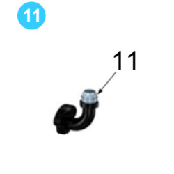 Hydraulic Motor FLANGE ELBOW #20 (1 1/4")/JIC 1"
