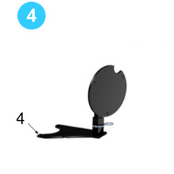 Hydraulic Motor Torque Gauge Holder Weldment