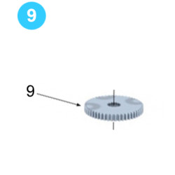 Pinion Gear Assembly High Pinion Gear 1120-87
