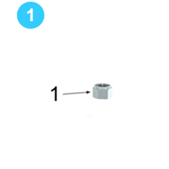 Rotary Idler Assembly 1-1/2