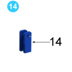 Shifter Assembly Shifting Shaft Pivot Arms 1064-A1-76