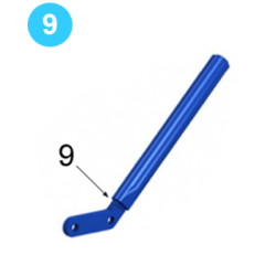 Shifter Assembly Shift Handle Weldment 1037-D-20B