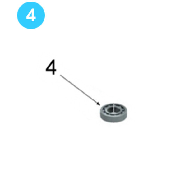 Support Roller Assembly Support Roller Bearing 02-0094 image