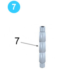 Support Roller Assembly Support Roller Shaft 1037-131