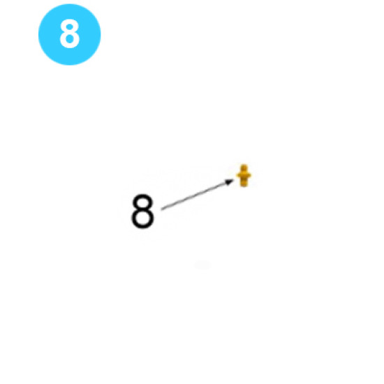 Support Roller Assembly 1/4