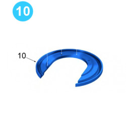 Rotary Gear Bottom Cageplate 1037-D-51