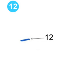 Rotary Gear Backing Pin Retainer 1037-B-54-1