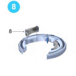 Rotary Gear Jaw Die Kit (20" shown - See Pg. 3.6)